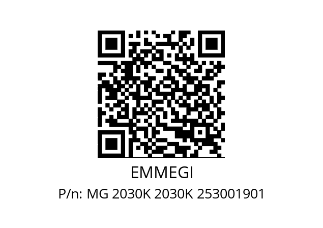   EMMEGI MG 2030K 2030K 253001901