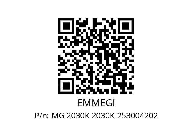   EMMEGI MG 2030K 2030K 253004202