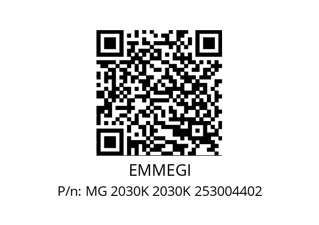   EMMEGI MG 2030K 2030K 253004402