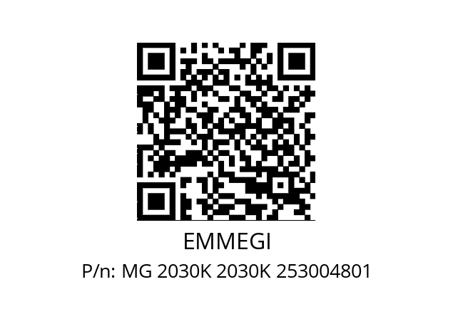   EMMEGI MG 2030K 2030K 253004801