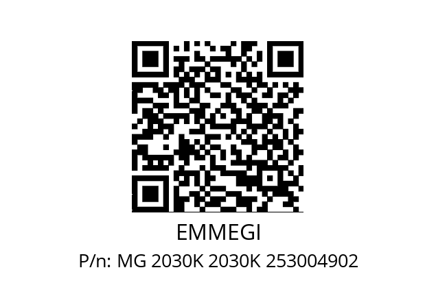   EMMEGI MG 2030K 2030K 253004902