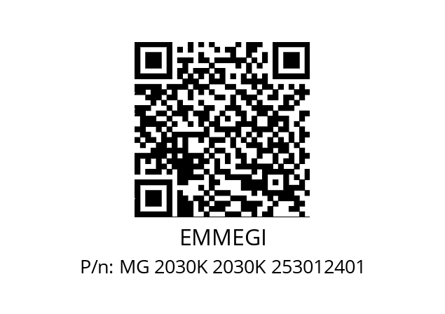   EMMEGI MG 2030K 2030K 253012401