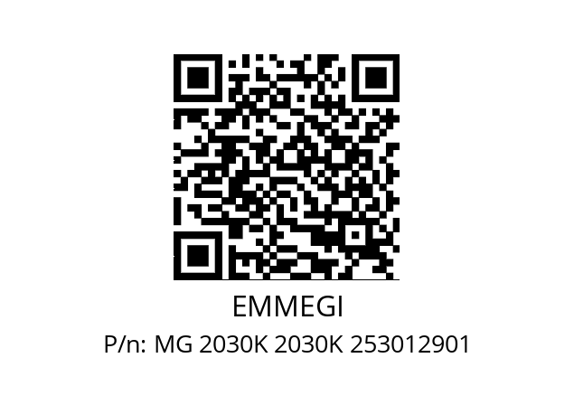   EMMEGI MG 2030K 2030K 253012901