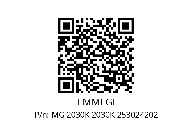   EMMEGI MG 2030K 2030K 253024202