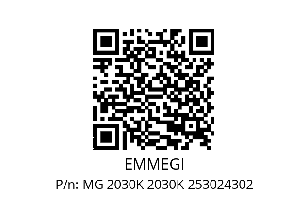   EMMEGI MG 2030K 2030K 253024302