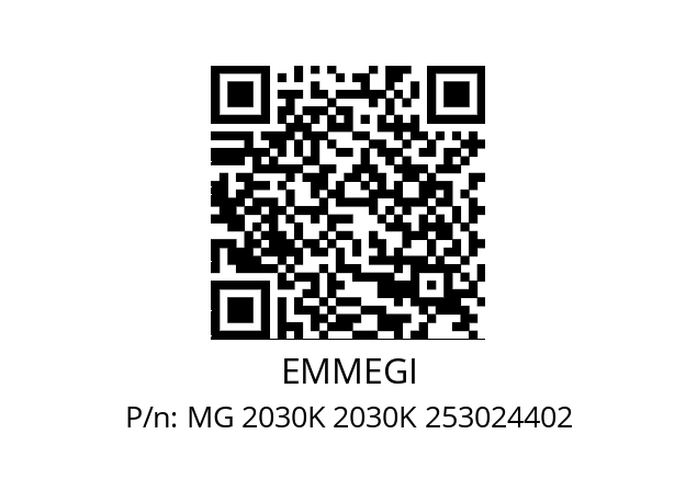   EMMEGI MG 2030K 2030K 253024402