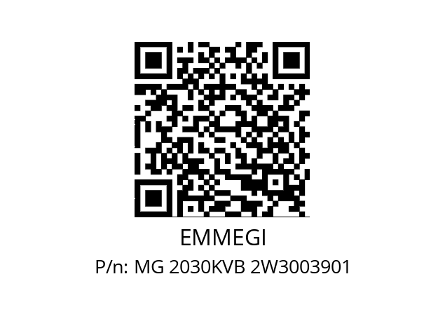   EMMEGI MG 2030KVB 2W3003901