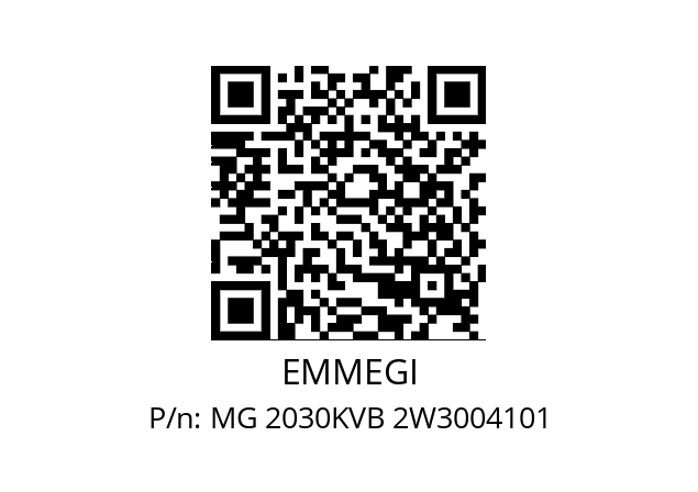   EMMEGI MG 2030KVB 2W3004101