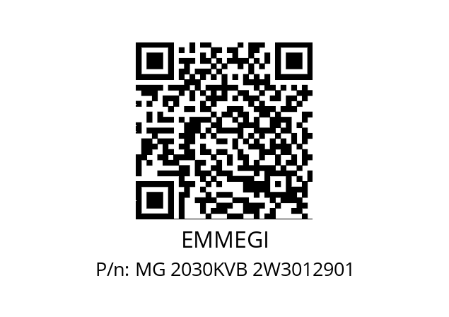   EMMEGI MG 2030KVB 2W3012901