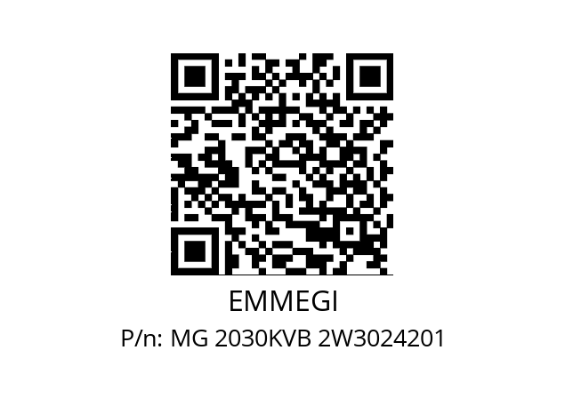   EMMEGI MG 2030KVB 2W3024201