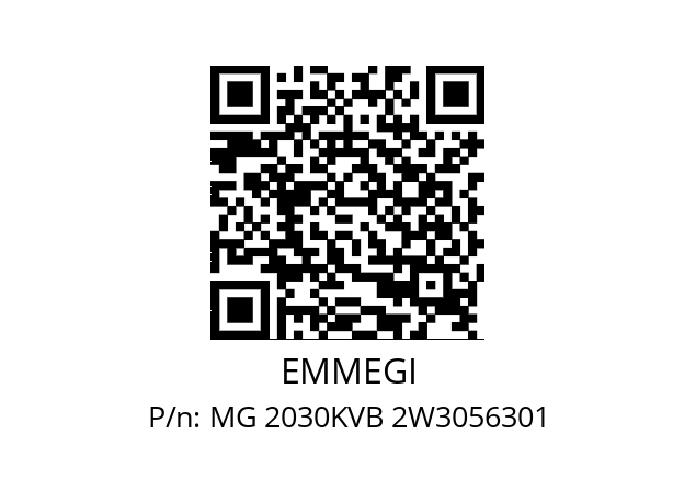   EMMEGI MG 2030KVB 2W3056301