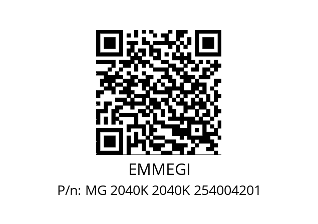   EMMEGI MG 2040K 2040K 254004201