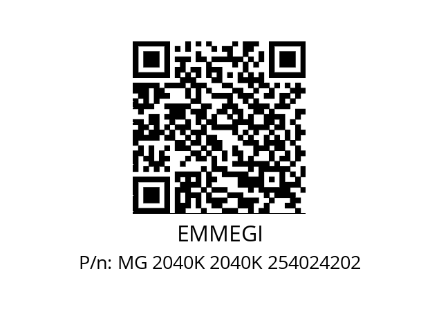   EMMEGI MG 2040K 2040K 254024202