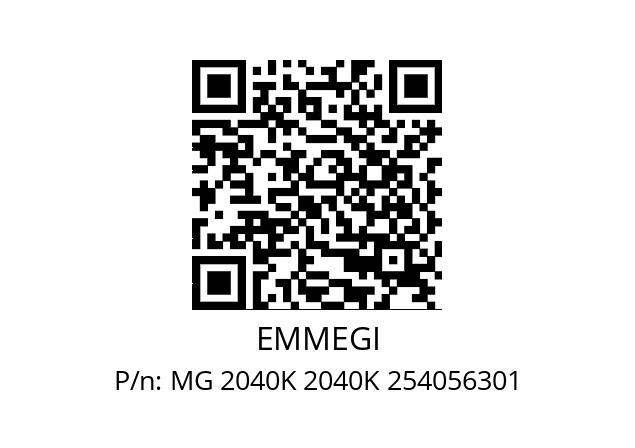   EMMEGI MG 2040K 2040K 254056301