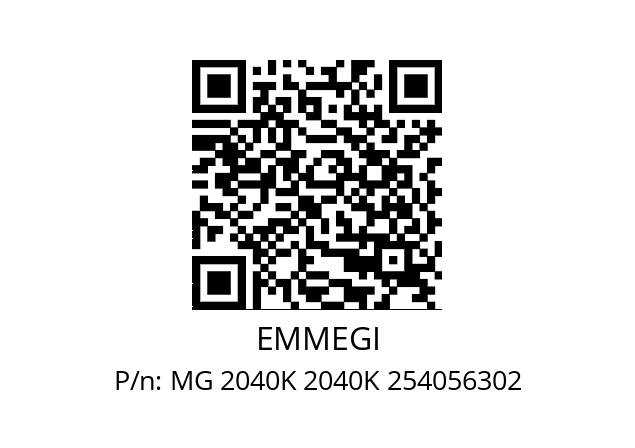   EMMEGI MG 2040K 2040K 254056302