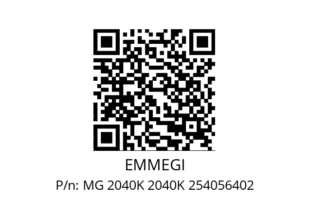   EMMEGI MG 2040K 2040K 254056402