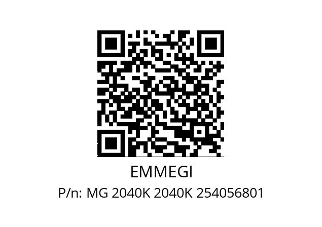   EMMEGI MG 2040K 2040K 254056801