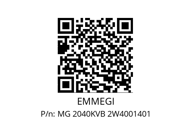   EMMEGI MG 2040KVB 2W4001401