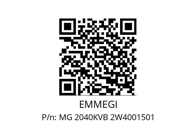   EMMEGI MG 2040KVB 2W4001501