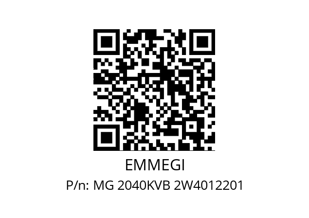   EMMEGI MG 2040KVB 2W4012201