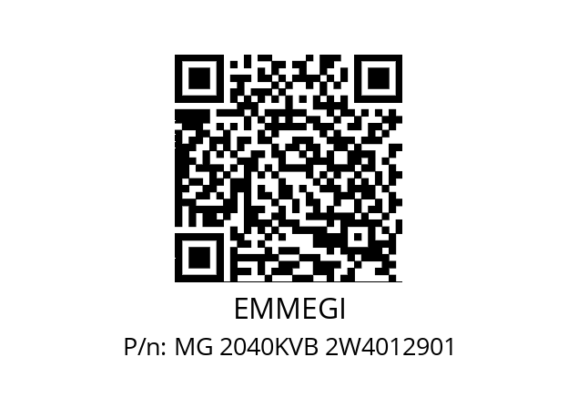   EMMEGI MG 2040KVB 2W4012901