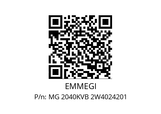   EMMEGI MG 2040KVB 2W4024201