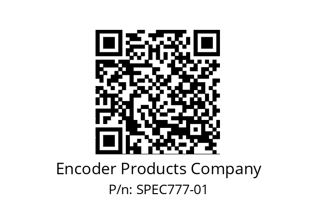   Encoder Products Company SPEC777-01