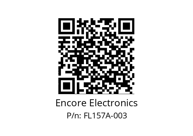   Encore Electronics FL157A-003