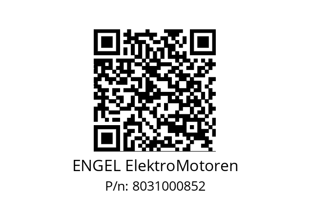   ENGEL ElektroMotoren 8031000852