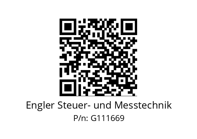   Engler Steuer- und Messtechnik G111669