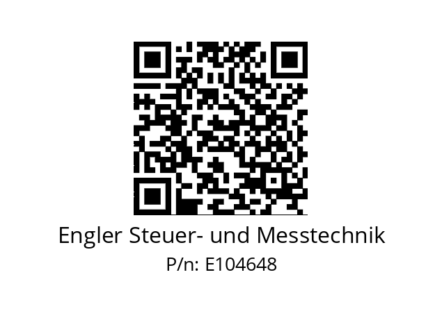   Engler Steuer- und Messtechnik E104648