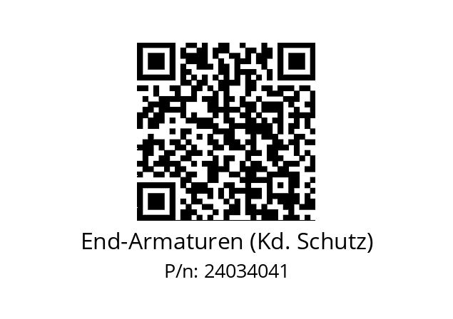   End-Armaturen (Kd. Schutz) 24034041