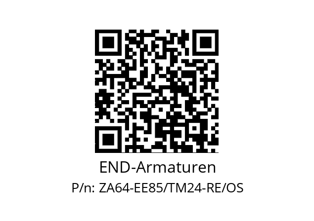   END-Armaturen ZA64-EE85/TM24-RE/OS