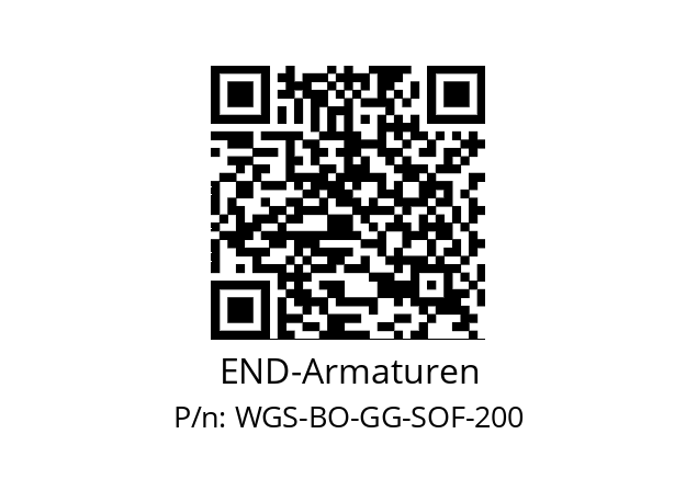   END-Armaturen WGS-BO-GG-SOF-200