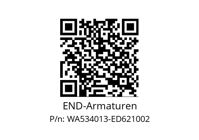   END-Armaturen WA534013-ED621002