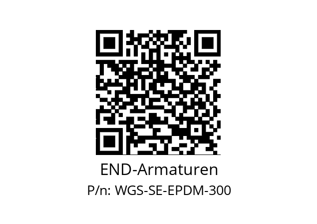   END-Armaturen WGS-SE-EPDM-300