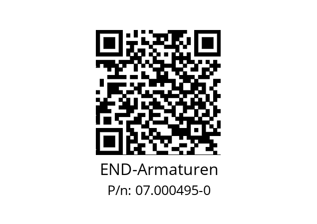   END-Armaturen 07.000495-0