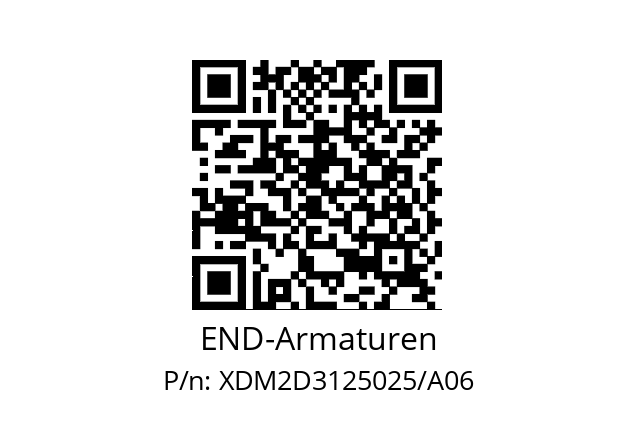   END-Armaturen XDM2D3125025/A06