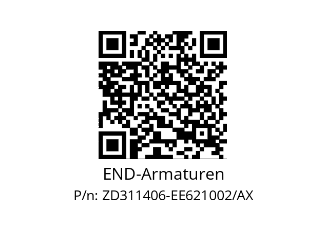   END-Armaturen ZD311406-EE621002/AX