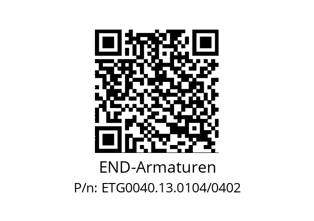   END-Armaturen ETG0040.13.0104/0402