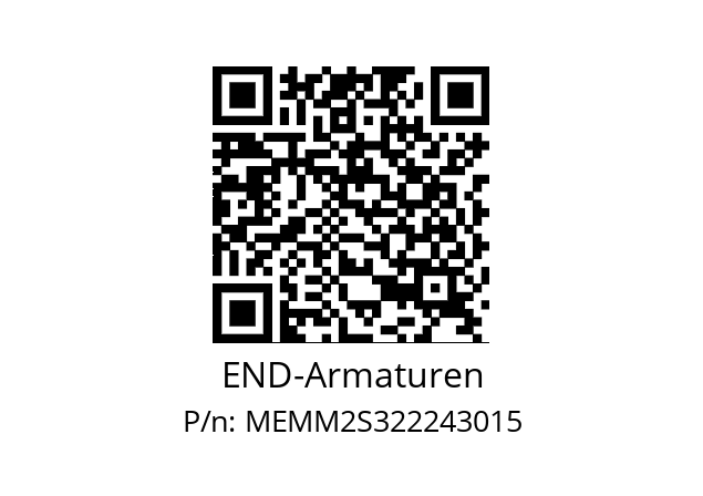   END-Armaturen MEMM2S322243015