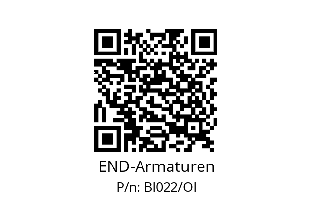   END-Armaturen BI022/OI