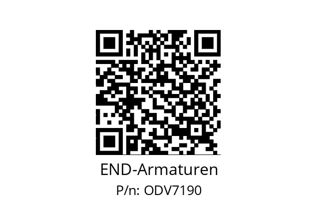   END-Armaturen ODV7190