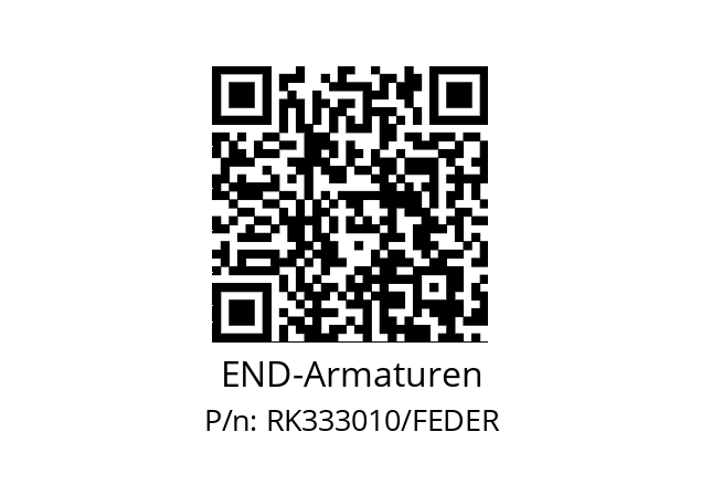   END-Armaturen RK333010/FEDER