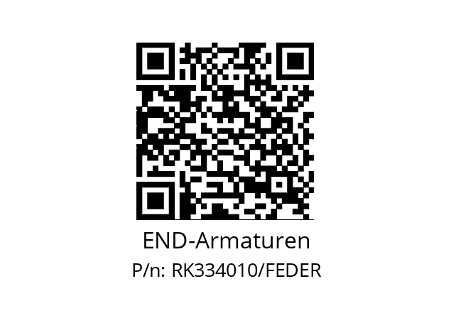   END-Armaturen RK334010/FEDER