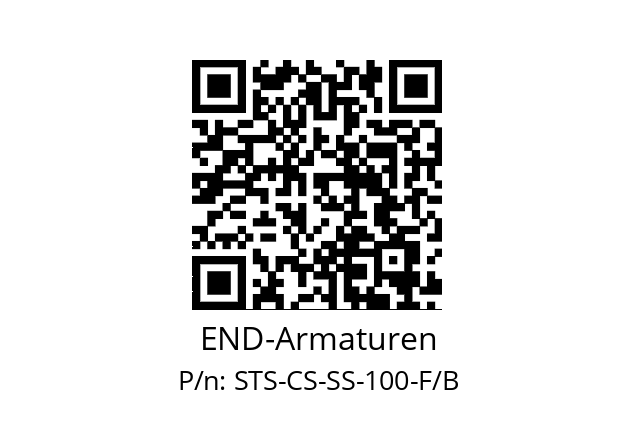   END-Armaturen STS-CS-SS-100-F/B