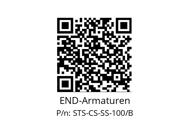   END-Armaturen STS-CS-SS-100/B