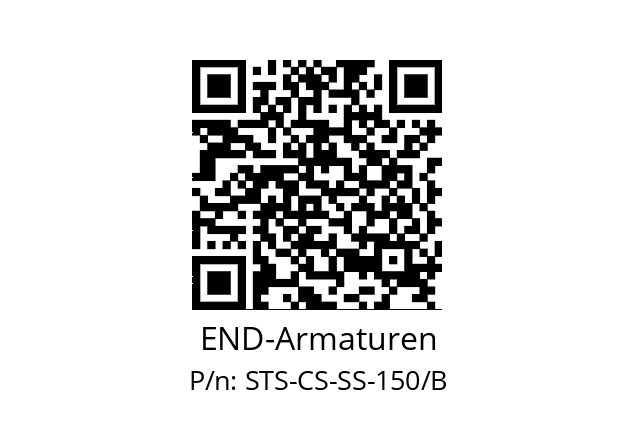   END-Armaturen STS-CS-SS-150/B