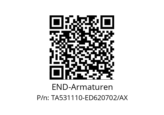   END-Armaturen TA531110-ED620702/AX