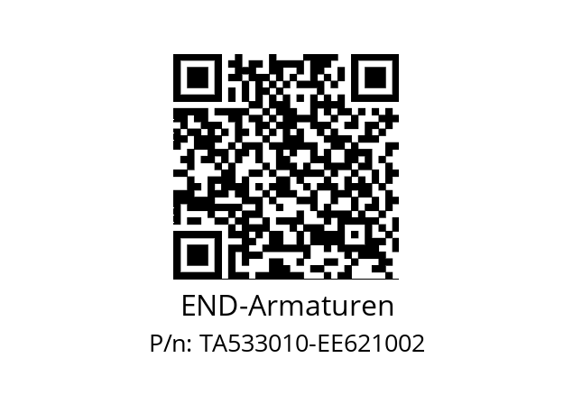   END-Armaturen TA533010-EE621002